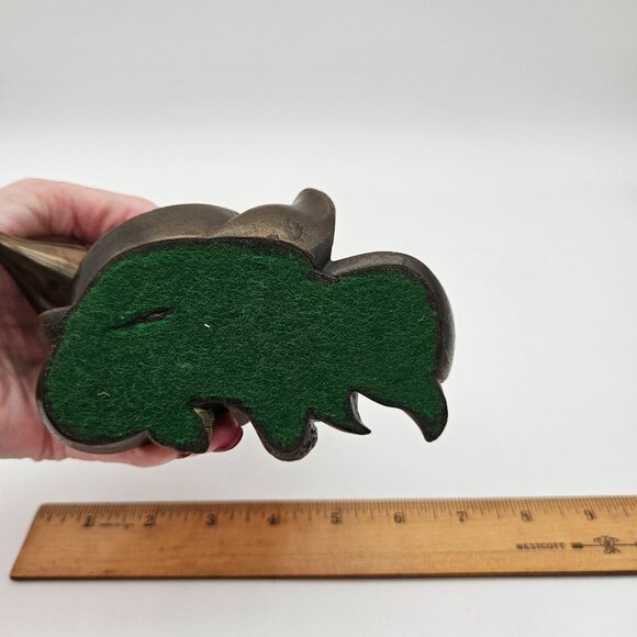 Vintage 1977 Giovanni Schoeman Cold Cast Bronze Sculpture Cherub Boy on Dolphin - Picture 10 of 10